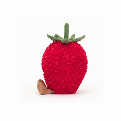 Jellycat Strawberry UK | 02679WRDZ